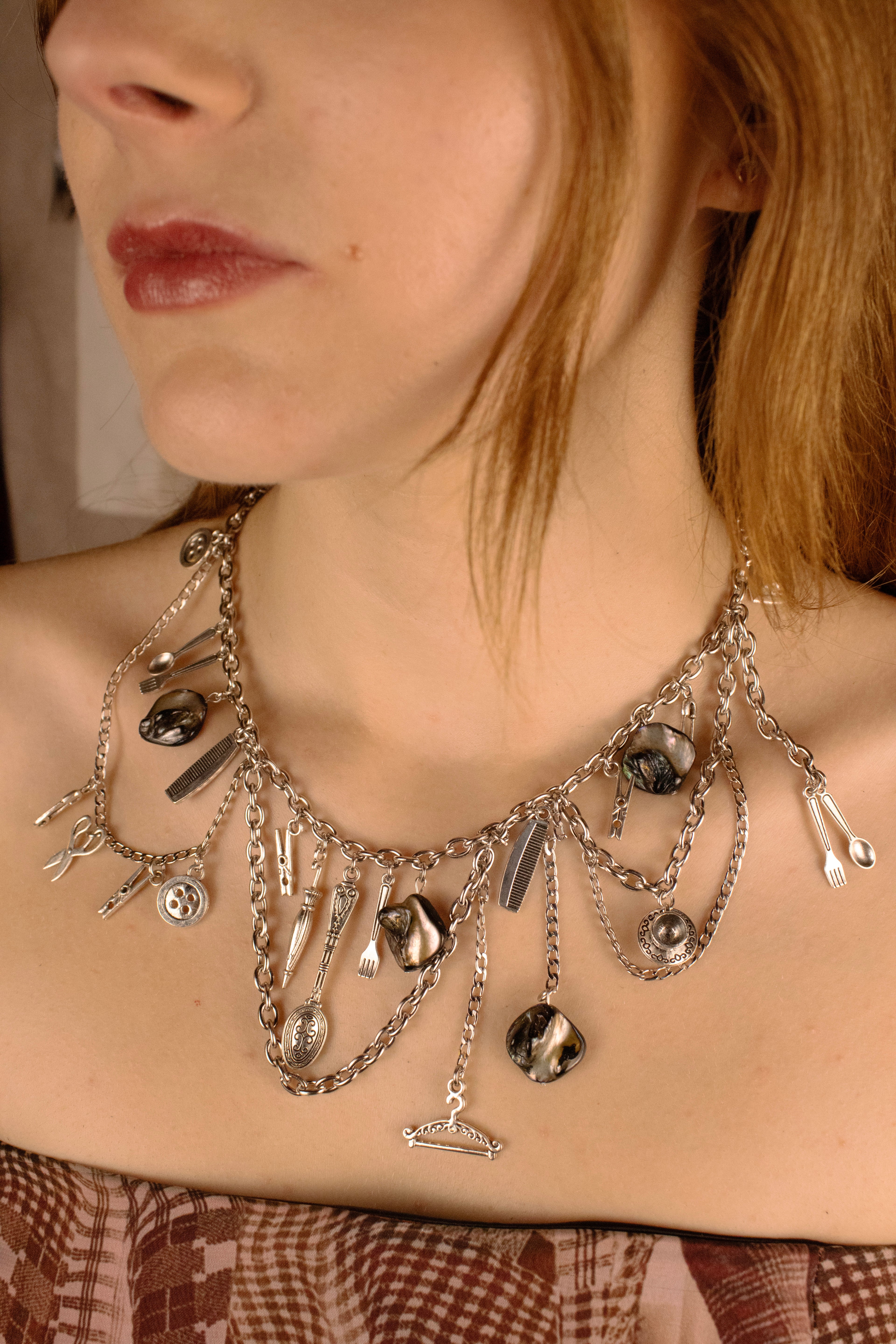 'Unkept' necklace
