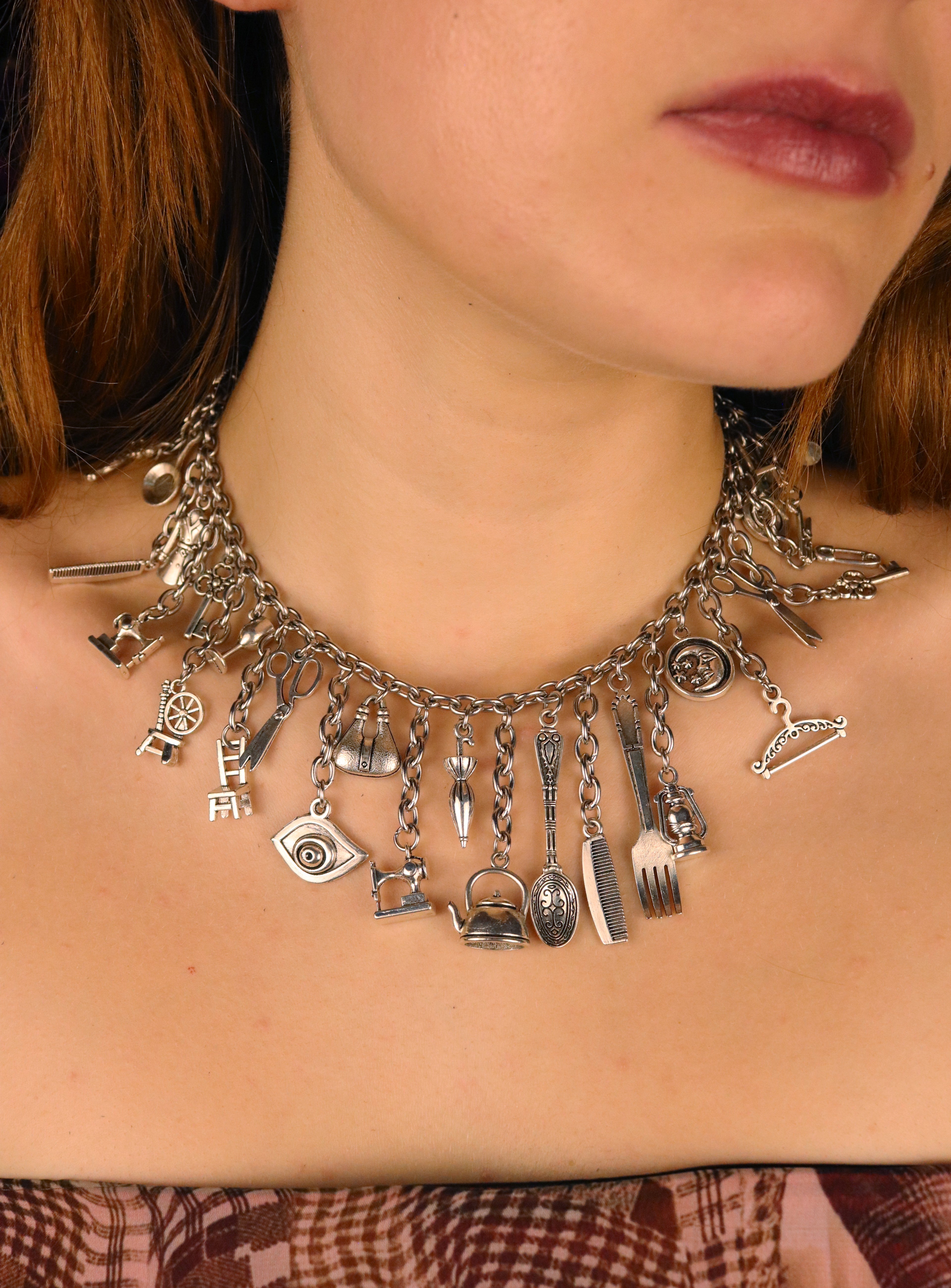 'Traces' necklace