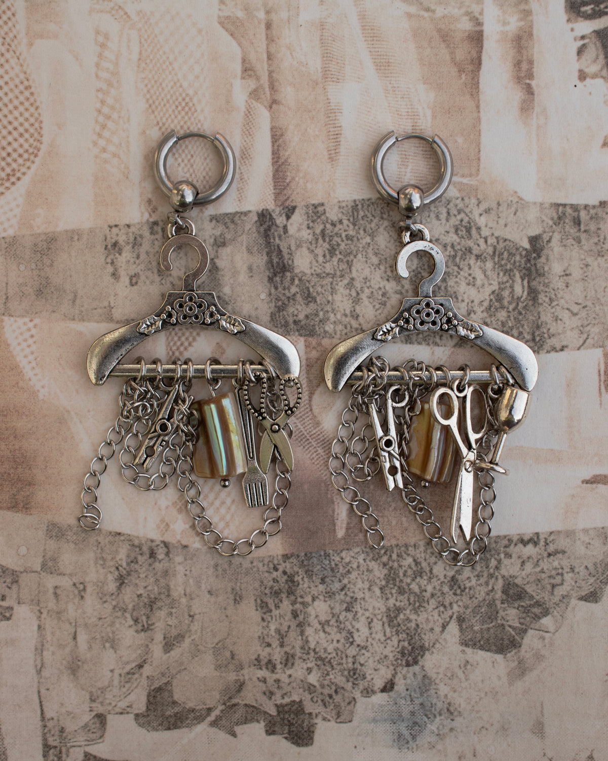'Dressing Room' earrings