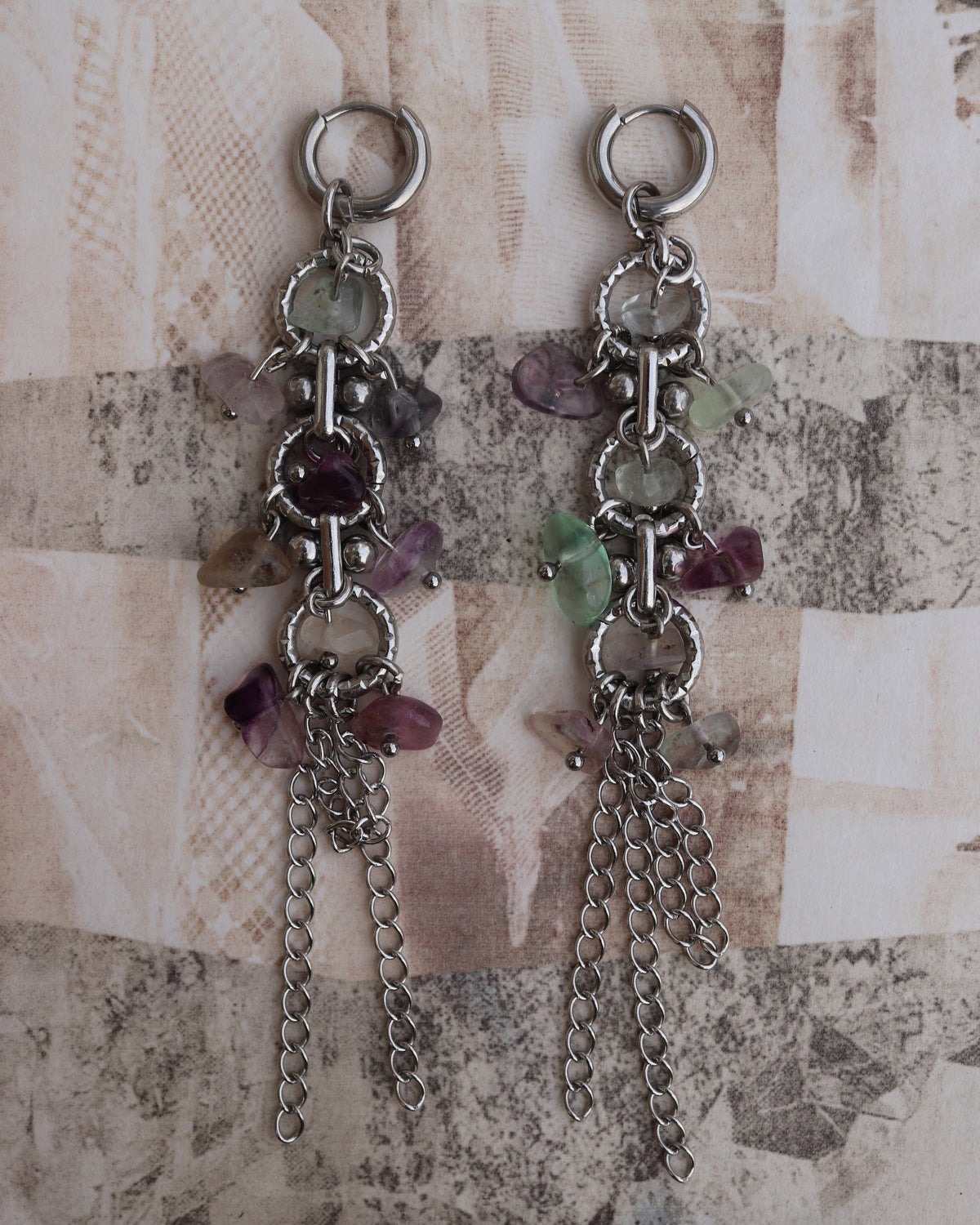 'Omen' earrings