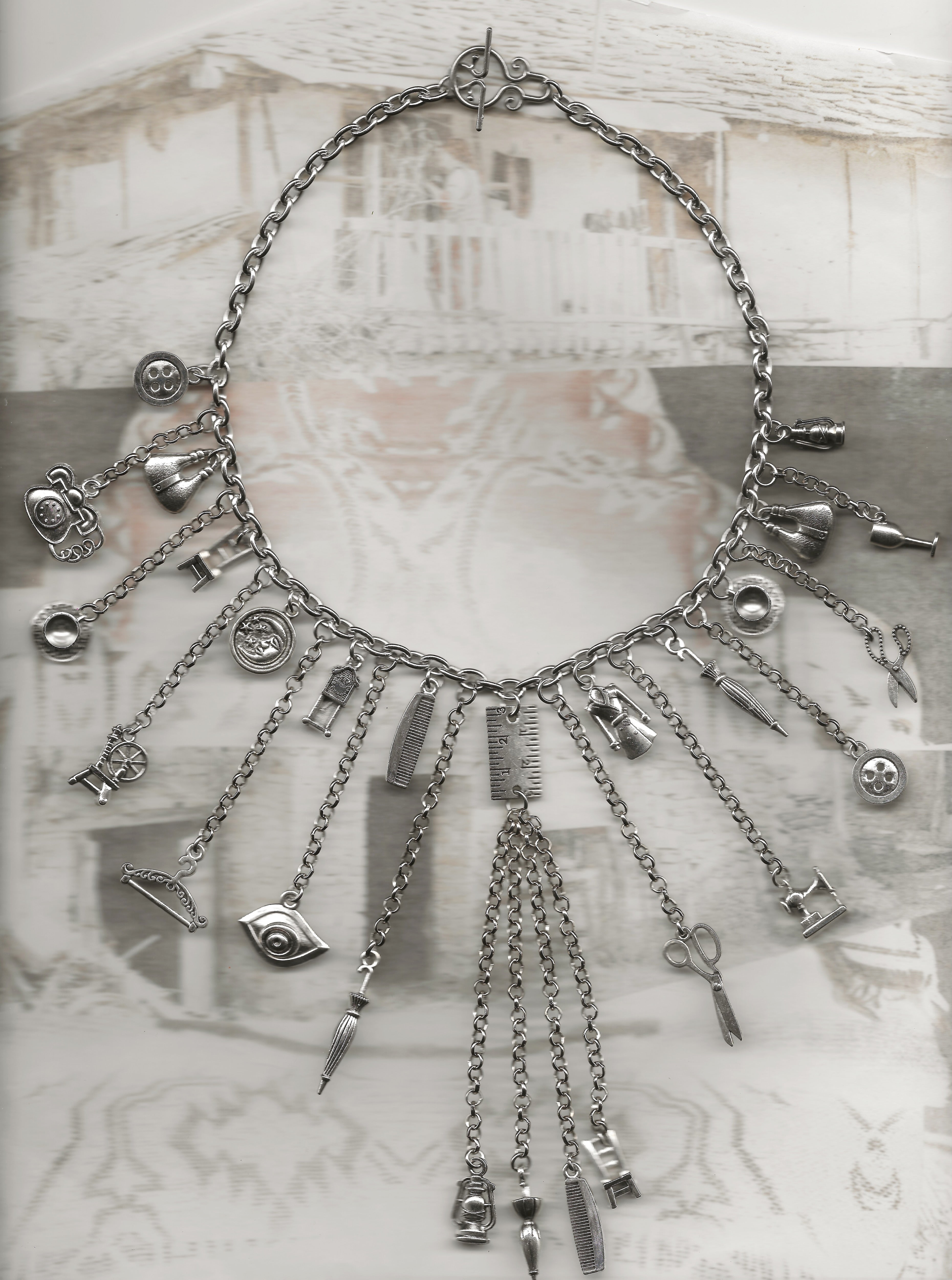 'Fragments' necklace