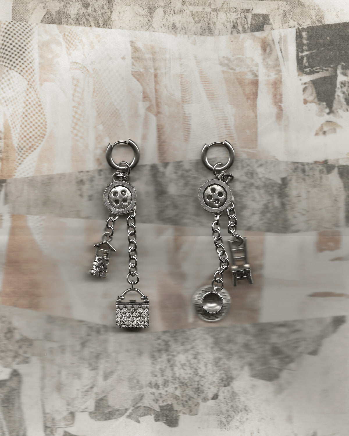 'Fragment' earrings