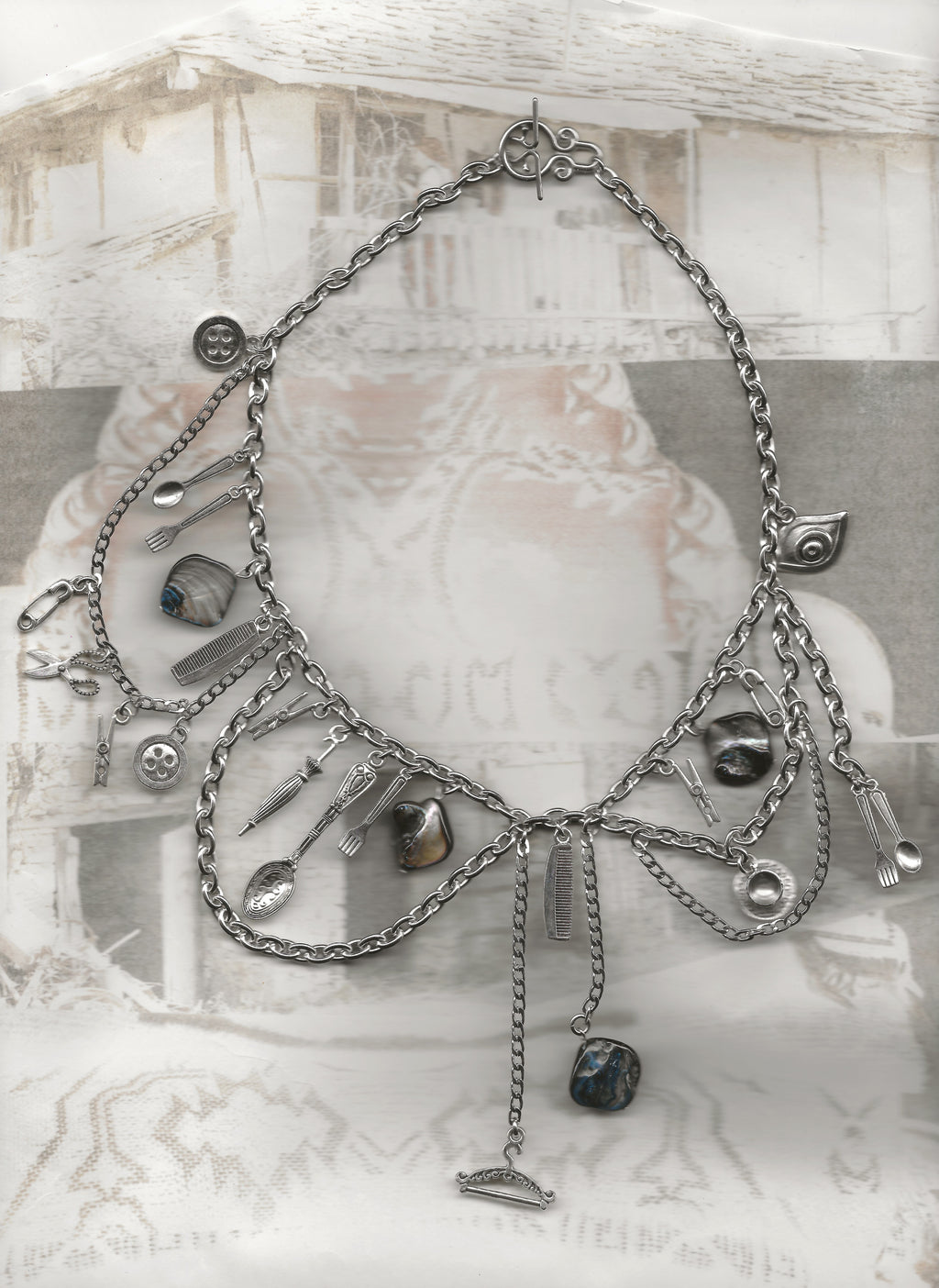 'Unkept' necklace