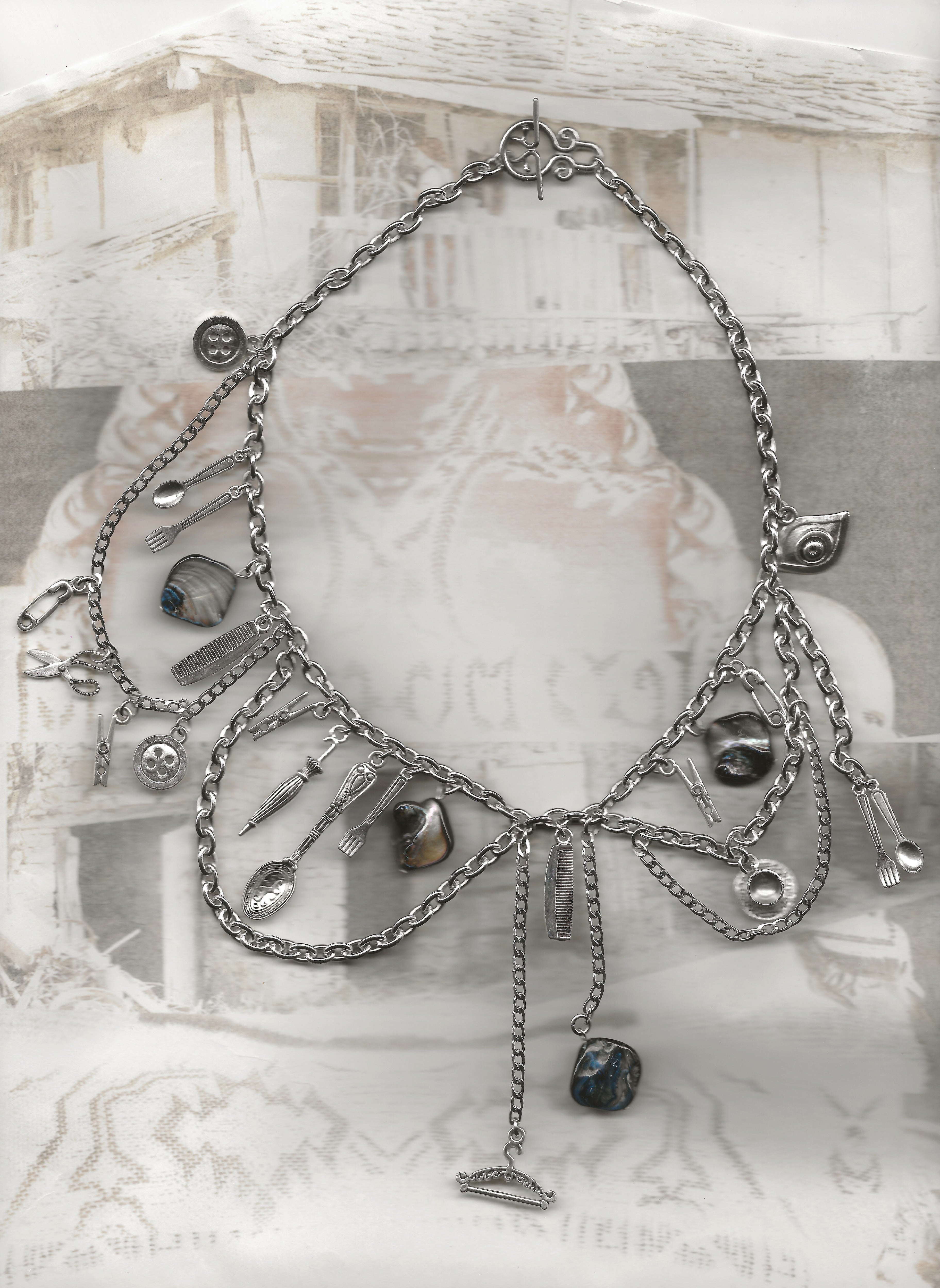 'Unkept' necklace